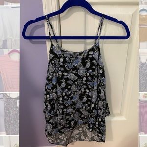 Flower Print Tank Top